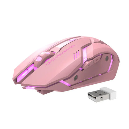 Wireless Charging Silent Gaming Mouse - True-Tech