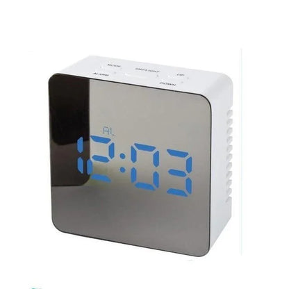 Modern Digital LED Mirror Clock - True-Tech