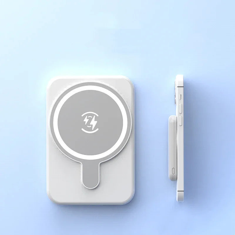 Mini Magnetic Wireless Power Bank 5000mAh - True-Tech