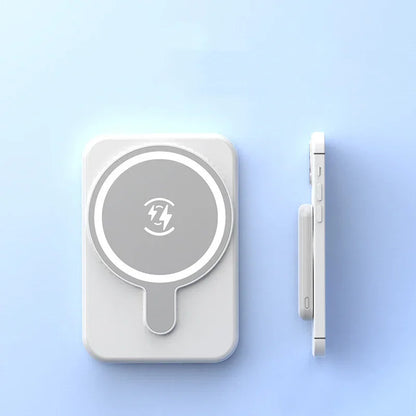 Mini Magnetic Wireless Power Bank 5000mAh - True-Tech