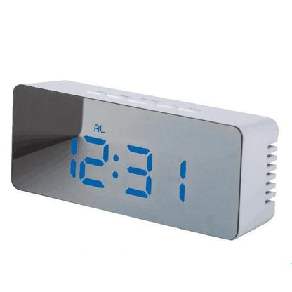 Modern Digital LED Mirror Clock - True-Tech