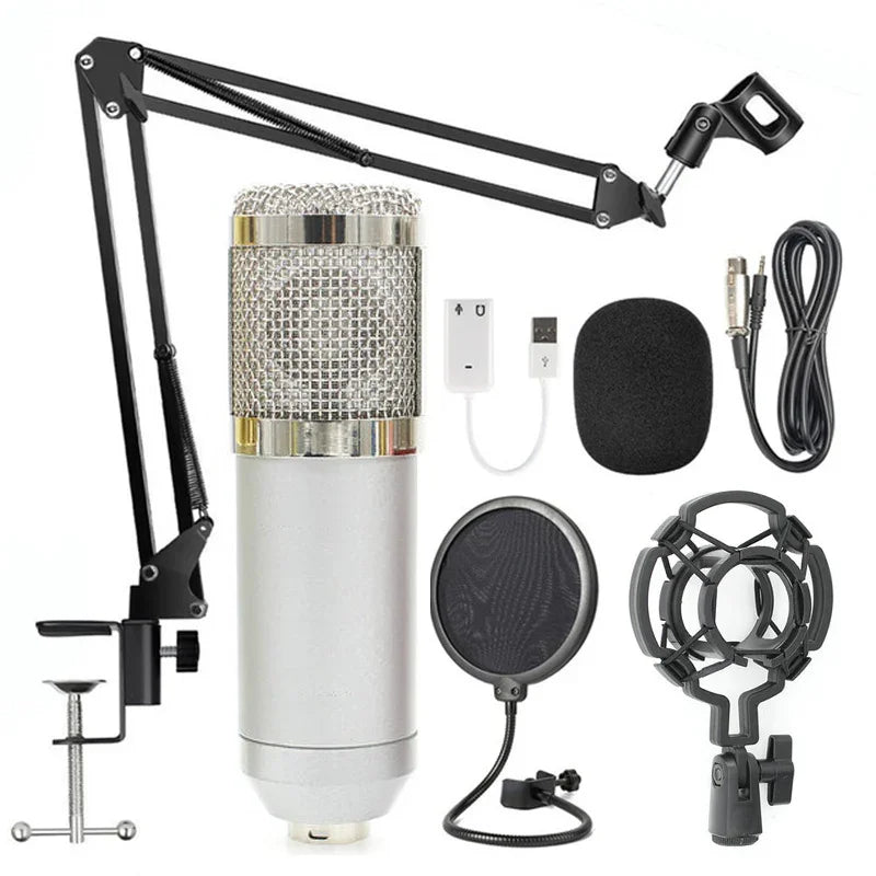 Professional BM-800 Net Microphone Stand Set - True-Tech