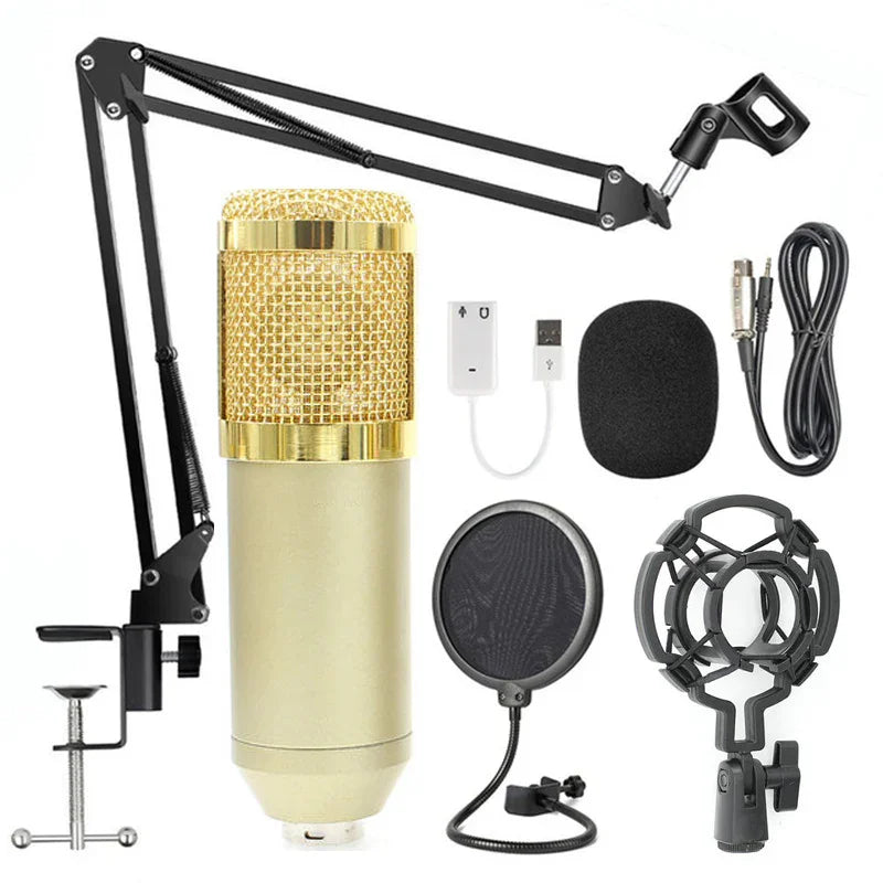Professional BM-800 Net Microphone Stand Set - True-Tech