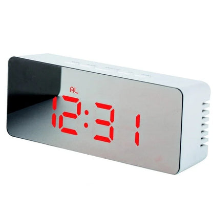 Modern Digital LED Mirror Clock - True-Tech