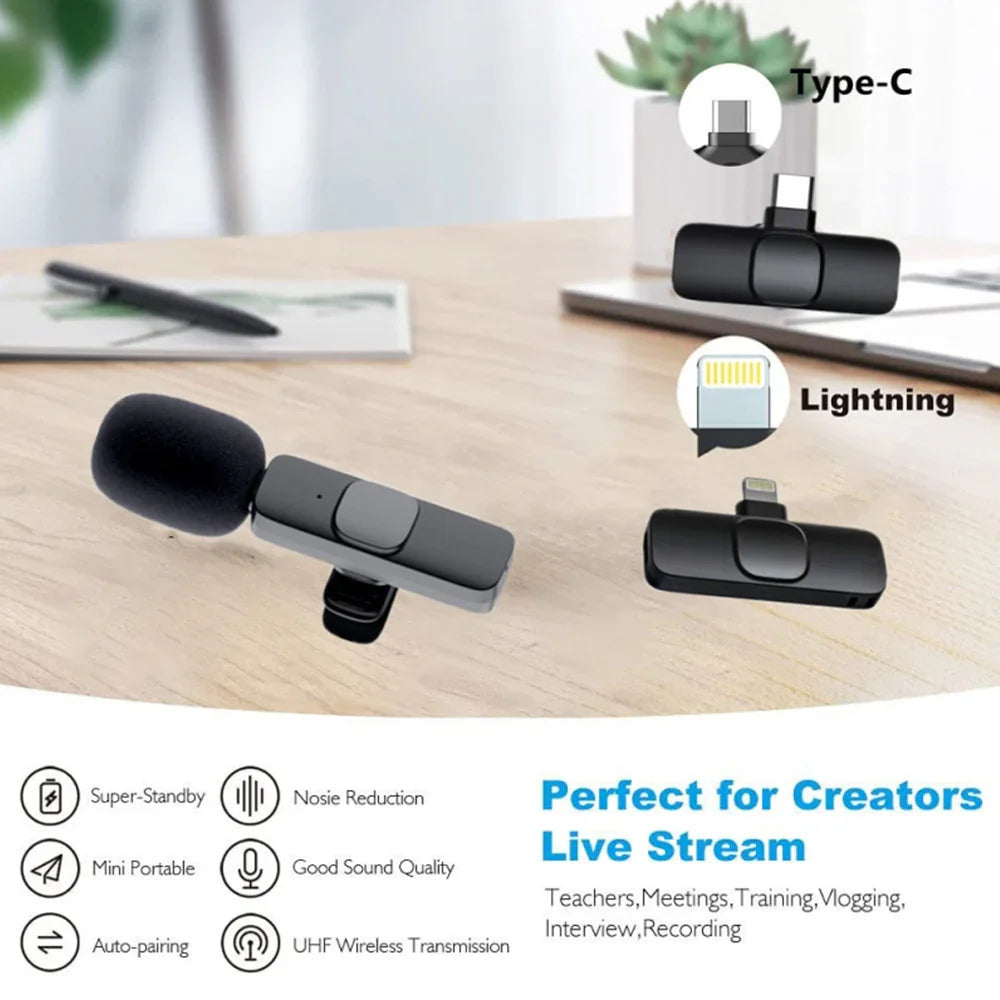 Wireless Lavalier Microphone - True-Tech