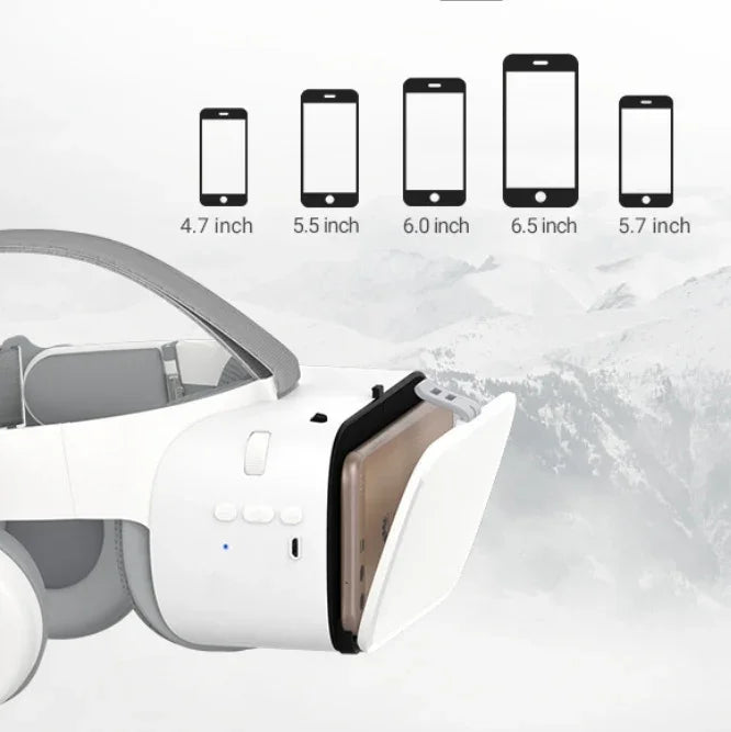 VR Bluetooth Virtual Reality Headset 3D Glasses - True-Tech