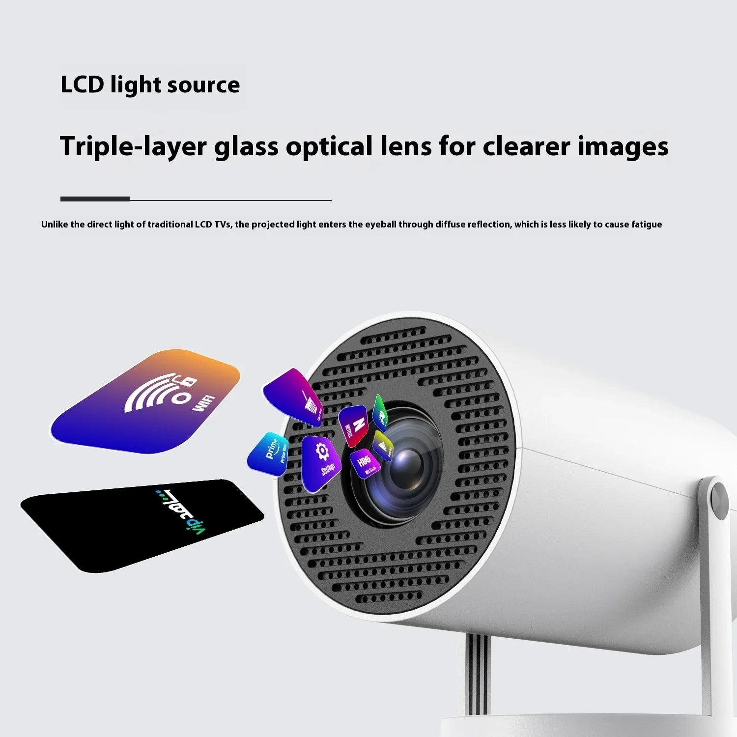 Portable Home Projector - True-Tech