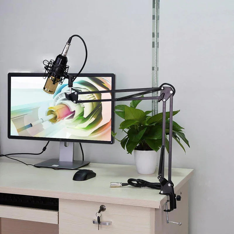 Professional BM-800 Net Microphone Stand Set - True-Tech