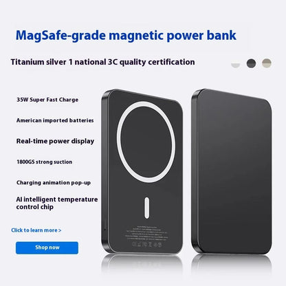 Magnetic Wireless Power Bank Magsafe - True-Tech
