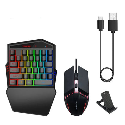Gaming Keyboard and Mouse Set - True-Tech