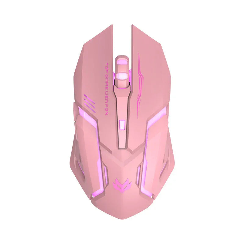 Wireless Charging Silent Gaming Mouse - True-Tech