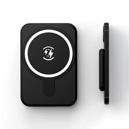 Mini Magnetic Wireless Power Bank 5000mAh - True-Tech
