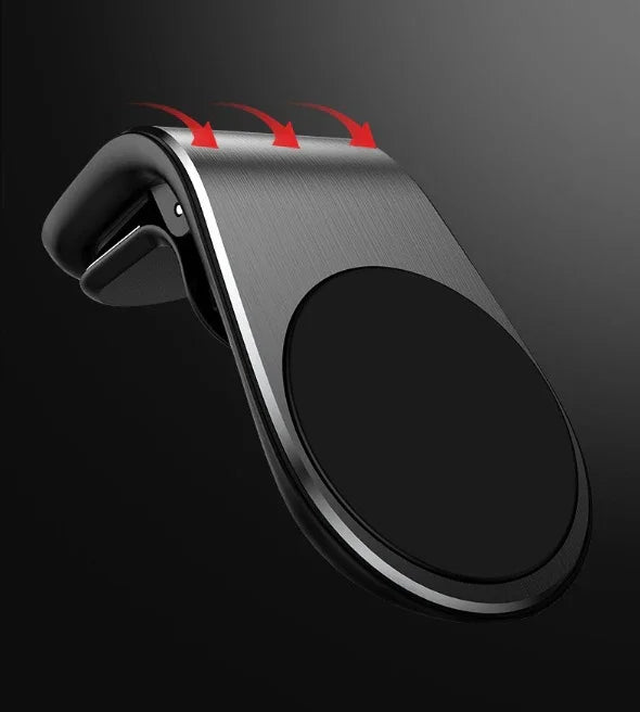 Magnetic Air-Vent Car Phone Mount – Secure, One-Hand Operation