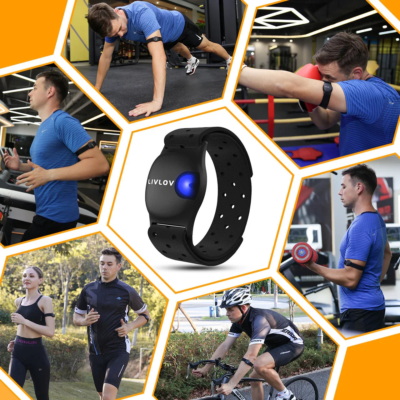Marathon Running Fitness Heart Rate Monitor - True-Tech