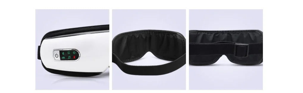 Smart Eye Massager with Heat Therapy - True-Tech