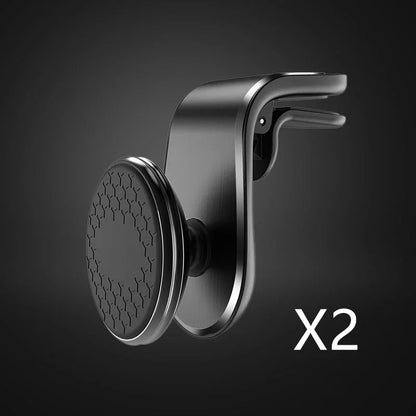 Magnetic Air-Vent Car Phone Mount – Secure, One-Hand Operation