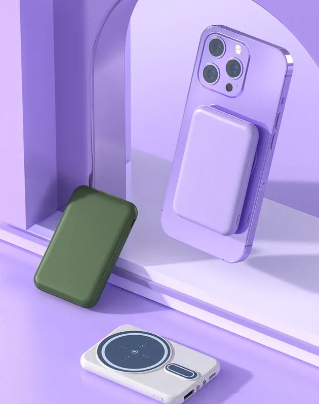 Magnetic Wireless Charging Power Bank - True-Tech