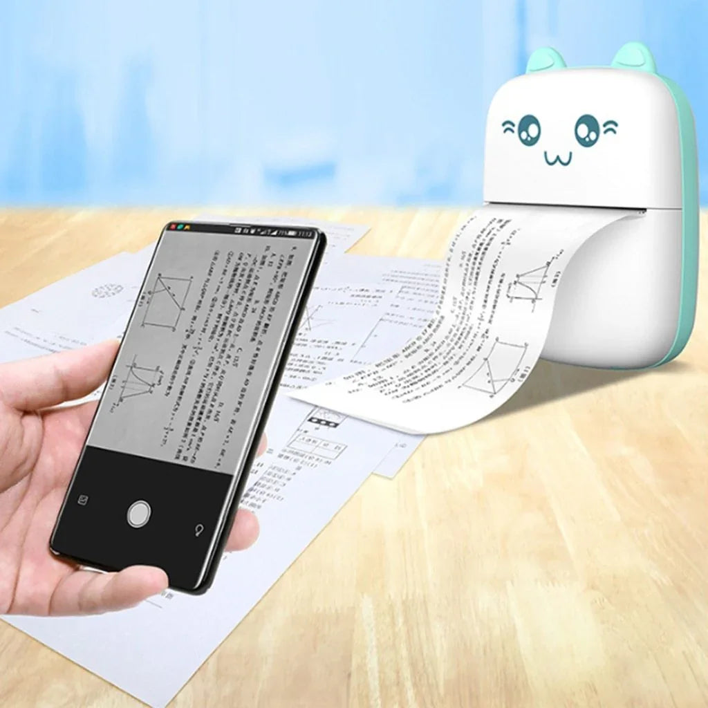 Portable Mini Bluetooth WiFi Printer - True-Tech