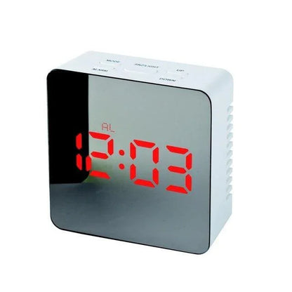Modern Digital LED Mirror Clock - True-Tech