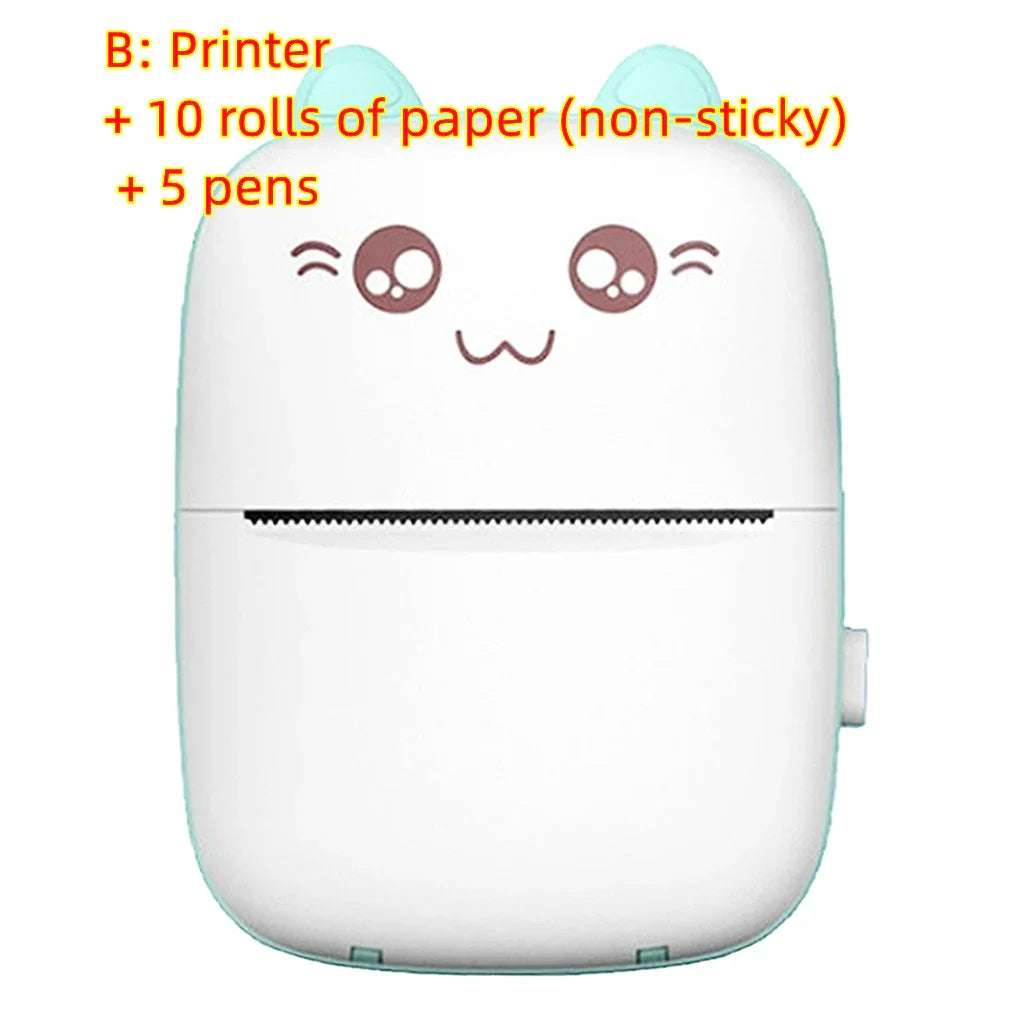 Portable Mini Bluetooth WiFi Printer - True-Tech