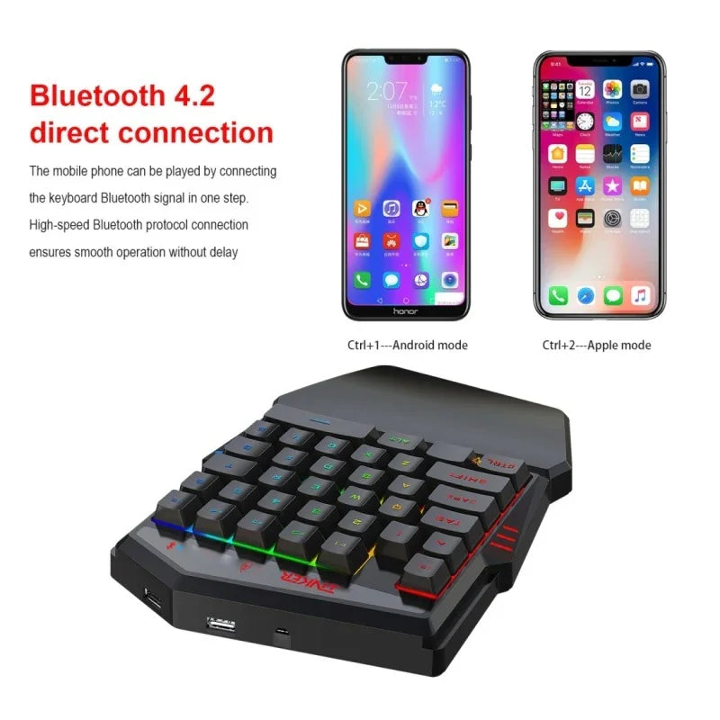 Gaming Keyboard and Mouse Set - True-Tech