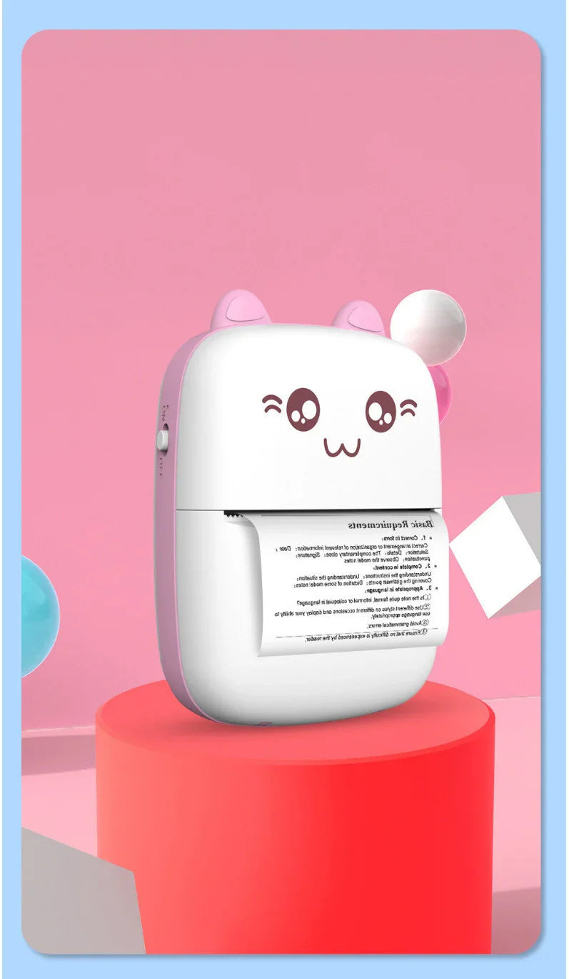 Portable Mini Bluetooth WiFi Printer - True-Tech