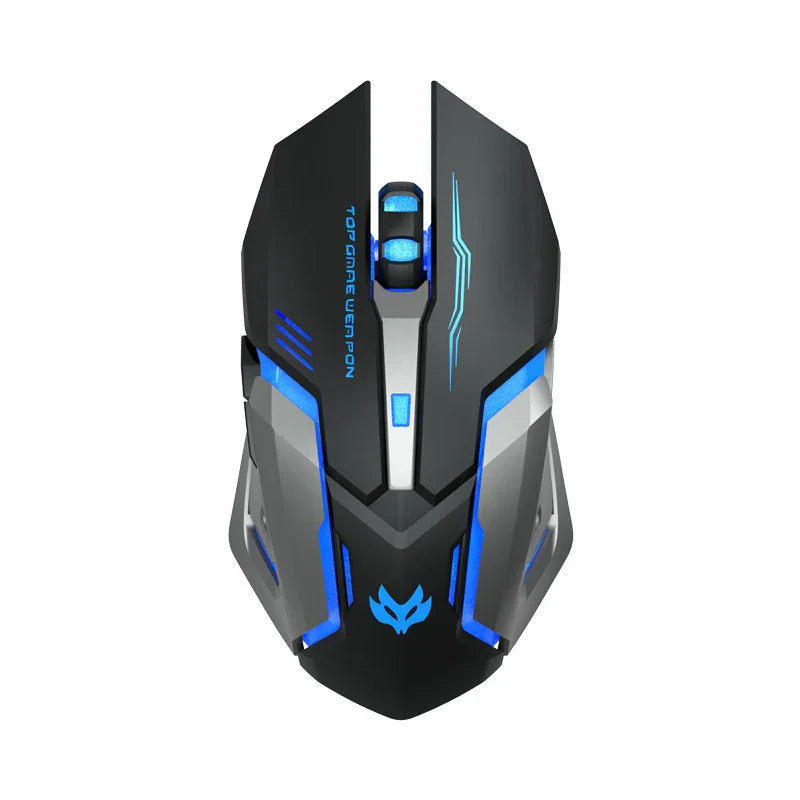 Wireless Charging Silent Gaming Mouse - True-Tech