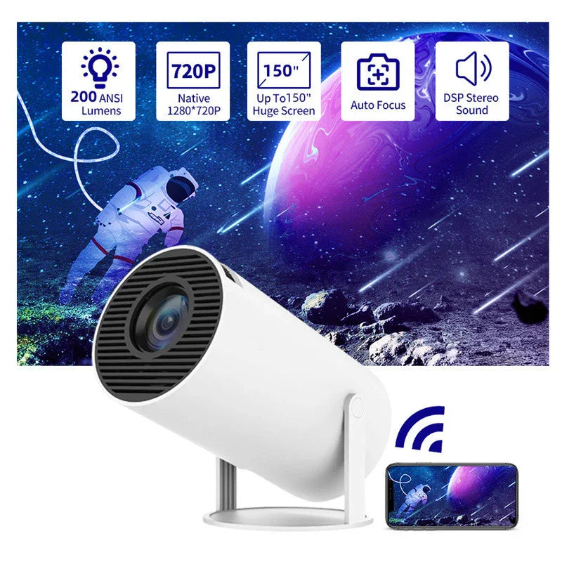 Portable Home Projector - True-Tech