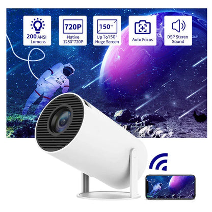 Portable Home Projector - True-Tech