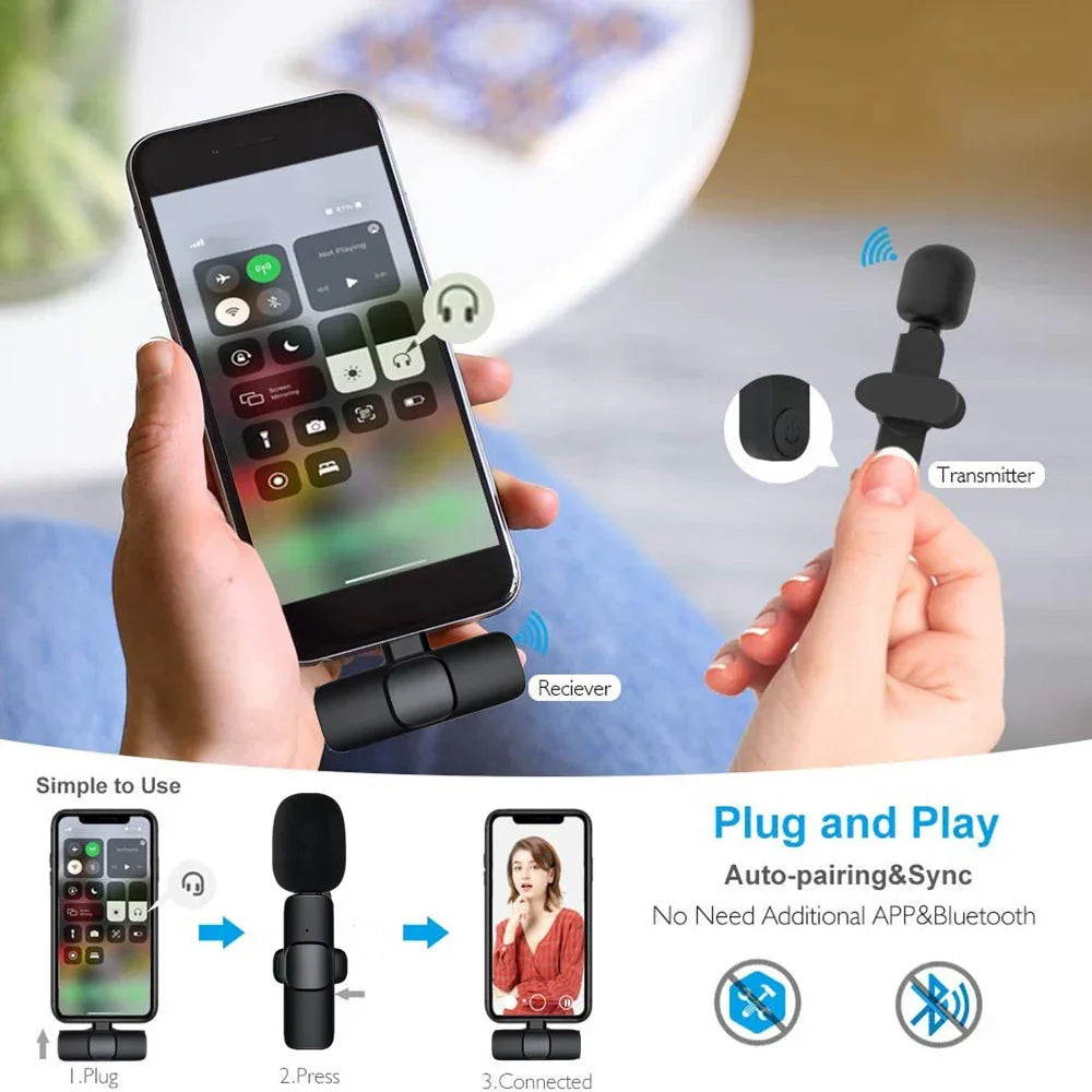 Wireless Lavalier Microphone - True-Tech