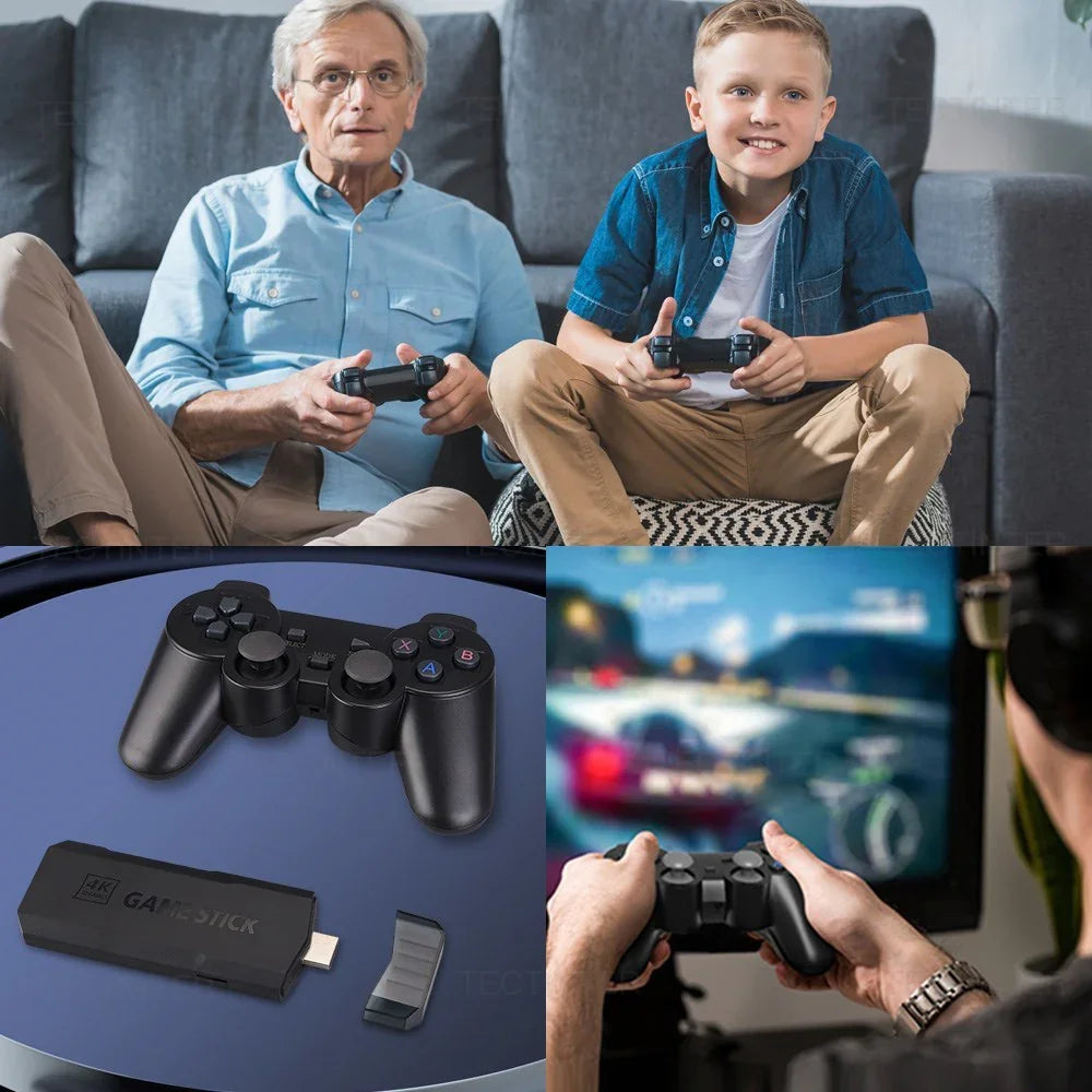 HD 4K Wireless Home TV Game Console - True-Tech